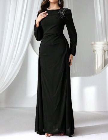 Rochie lunga SHEIN, negru