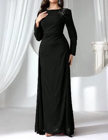 Rochie lunga SHEIN, negru Negru