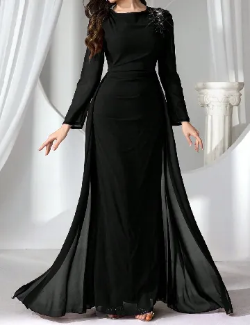Rochie lunga SHEIN, negru Negru