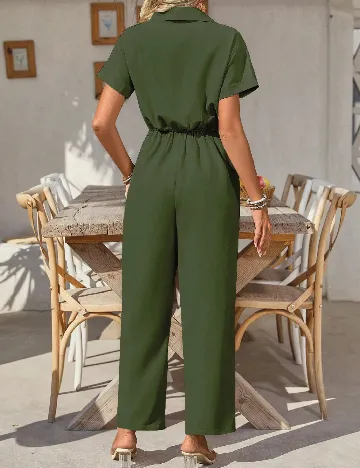 Salopeta SHEIN, kaki Verde
