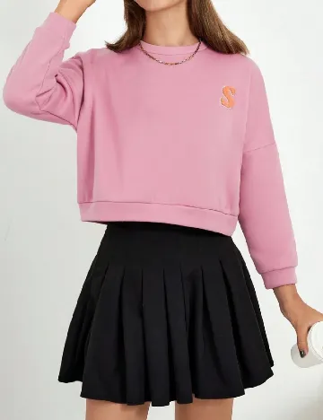 Bluza Shein Kids, roz Roz
