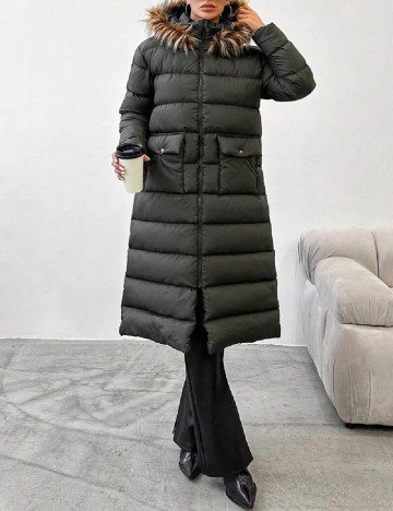 Geaca SHEIN, verde