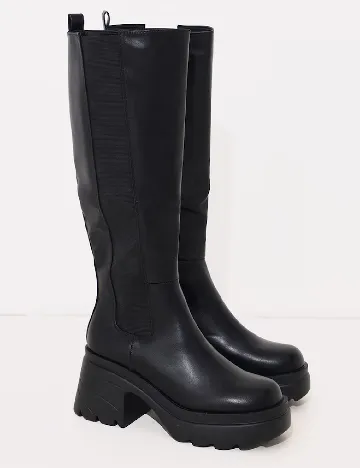 Cizme PrettyLittleThing, negru Negru