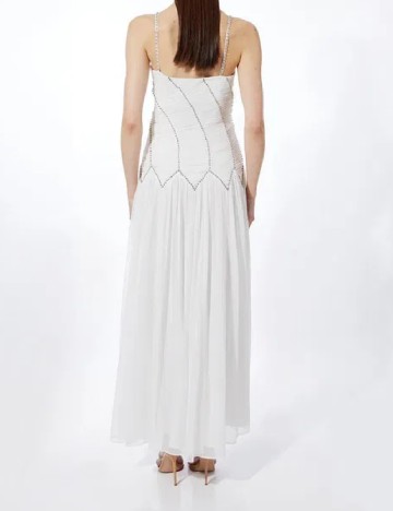 Rochie lunga Karen Millen, alb