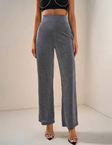 Pantaloni SHEIN, argintiu Gri