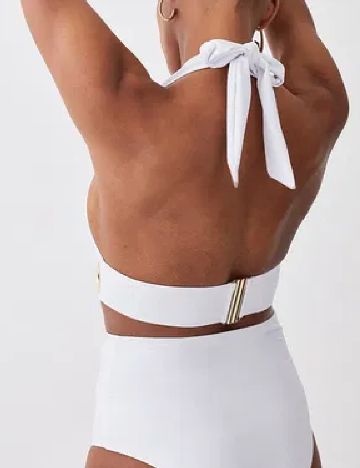 Sutien de baie Karen Millen, alb