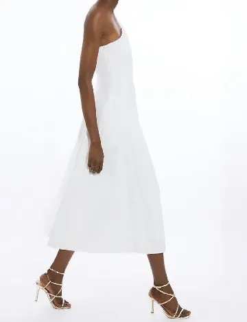 Rochie medie Karen Millen, alb Alb