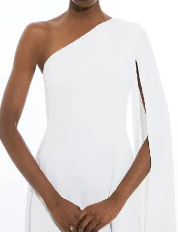 Rochie medie Karen Millen, alb Alb