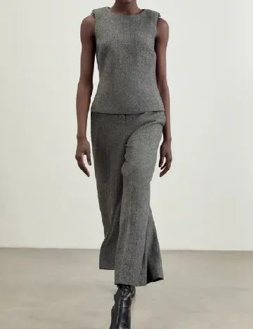 Top Karen Millen, gri Gri