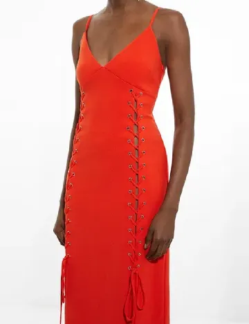 Rochie medie Karen Millen, portocaliu Portocaliu