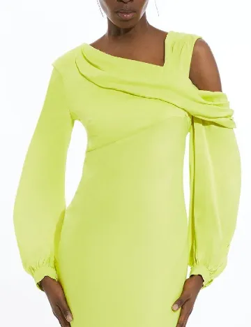 Rochie lunga Karen Millen, verde Verde