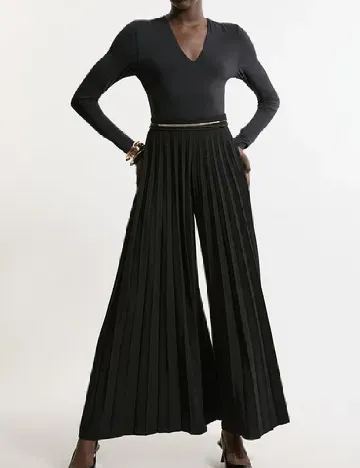 Pantaloni Karen Millen, negru Negru