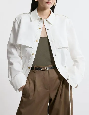 Jacheta Karen Millen, alb Alb