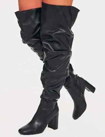 Cizme PrettyLittleThing, negru Negru