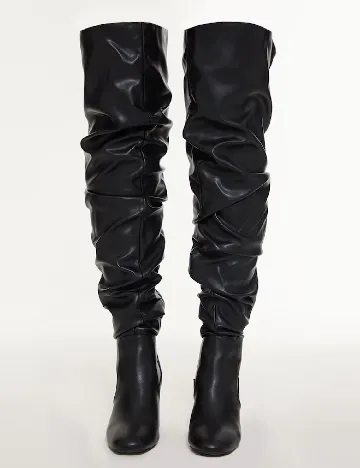 Cizme PrettyLittleThing, negru Negru