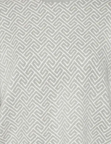 Pulover Vero Moda, gri/alb Gri