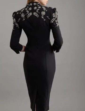 Rochie medie Karen Millen, negru