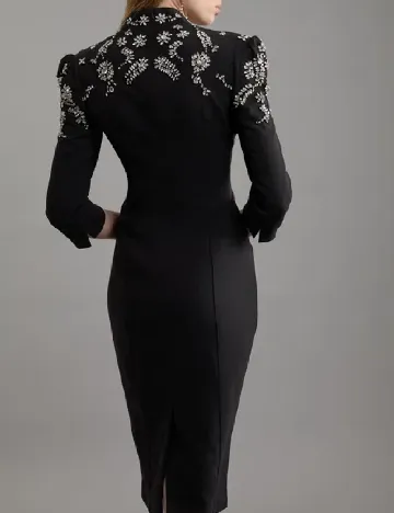 Rochie medie Karen Millen, negru Negru