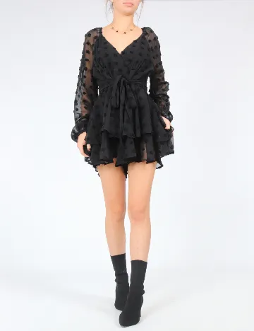 Salopeta SHEIN, negru Negru