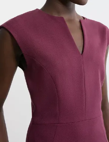 Rochie scurta Karen Millen, mov Mov