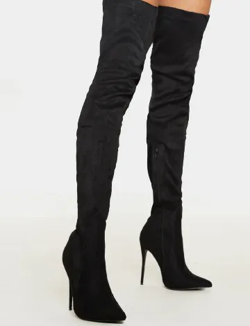 Cizme PrettyLittleThing, negru Negru