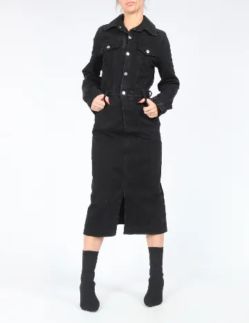 Rochie lunga SHEIN, negru Negru