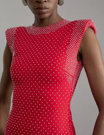 Rochie scurta Karen Millen, rosu Rosu