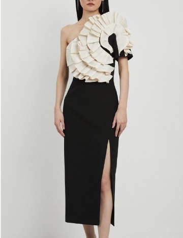 Rochie medie Karen Millen, negru