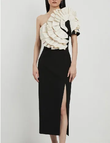 Rochie medie Karen Millen, negru Negru