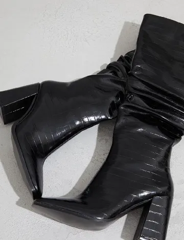 Cizme PrettyLittleThing, negru Negru