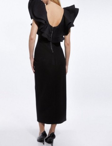 Rochie lunga Karen Millen, negru