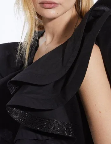 Rochie lunga Karen Millen, negru Negru