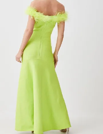 Rochie lunga Karen Millen, verde Verde