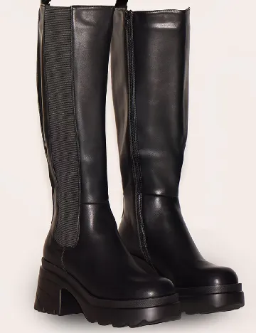 Cizme PrettyLittleThing, negru Negru