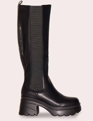 Cizme PrettyLittleThing, negru