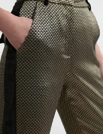 Pantaloni Karen Millen, bej Crem