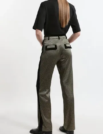 Pantaloni Karen Millen, bej Crem