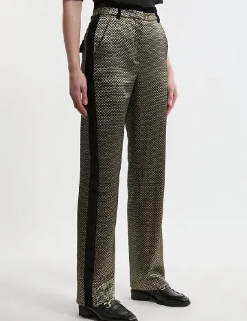 Pantaloni Karen Millen, bej Crem