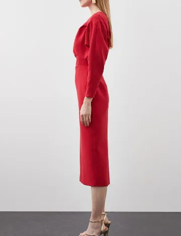 Rochie medie Karen Millen, rosu Rosu