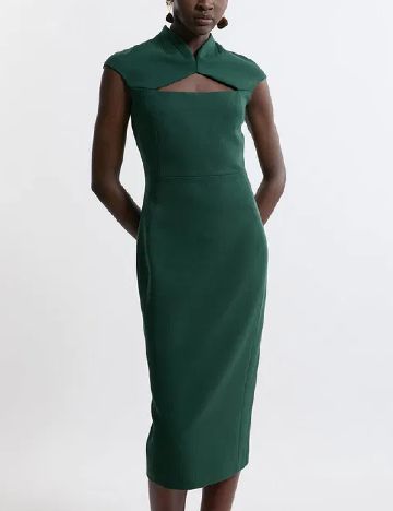 Rochie medie SHEIN, verde