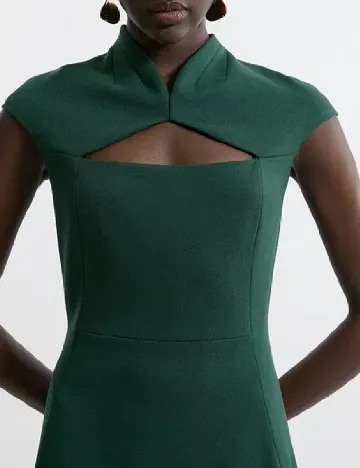 Rochie medie SHEIN, verde Verde
