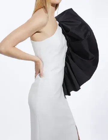 Rochie medie Karen Millen, alb Alb