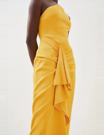 Rochie medie Karen Millen, galben Galben