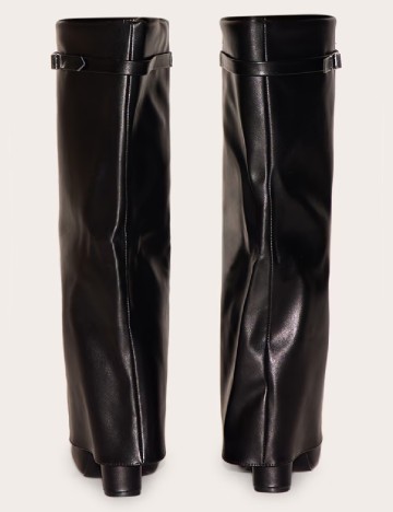Cizme PrettyLittleThing, negru