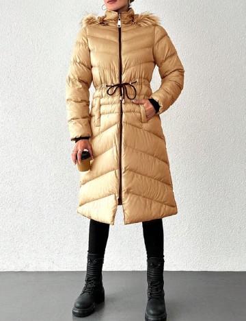 Geaca Flexi, crem