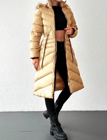 Geaca Flexi, crem