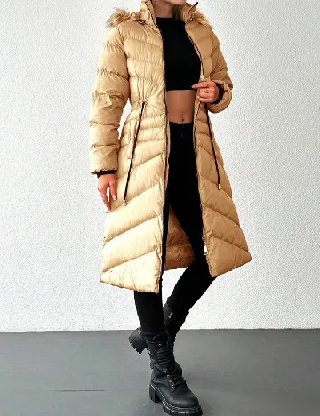 Geaca Flexi, crem Crem