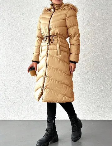 Geaca Flexi, crem Crem