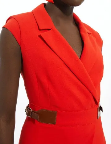 Rochie scurta Karen Millen, rosu Rosu