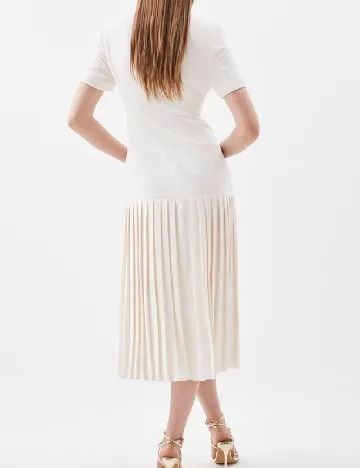 Rochie medie Karen Millen, ecru Alb